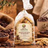 Biscotti artigianali al cioccolato logo nuovo